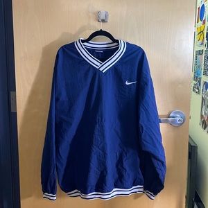 Vintage Nike XL V-Neck Wind Breaker